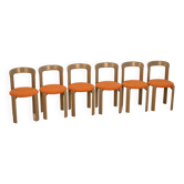 6 chaises par Bruno Rey pour Dietiker 70's