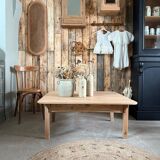 Square Farmhouse Coffee Table (Refurbished)