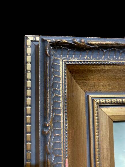 Peinture sur bois signée Breedveld