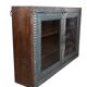 Vitrine murale en teck birman ancien