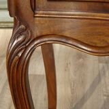 Small walnut bedside table in Louis XV style.