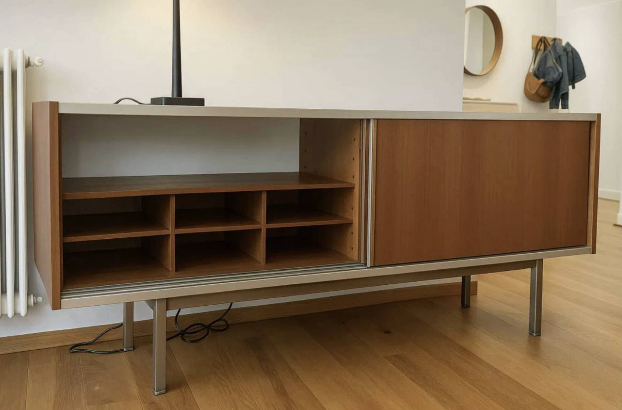 Rare modernist enfilade – georges fryman style (ed. somiser, circa 1960)