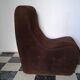 Chocolate velvet heater, vintage