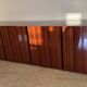 Monumental rosewood sideboard zebrawood lacquered mid-century design 1970