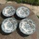 4 deep plates Enoch Wedgwood Asiatic Pheasants antique