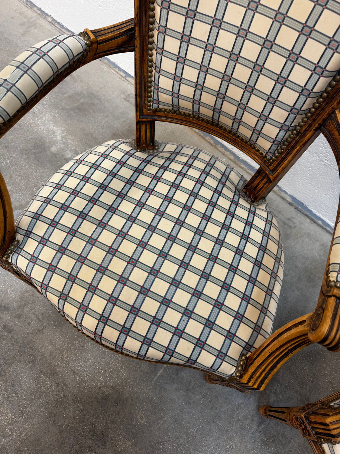 Pair of armchairs from the Louis XVI period