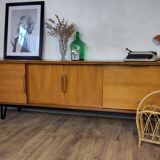 Enfilade scandinave teck et métal