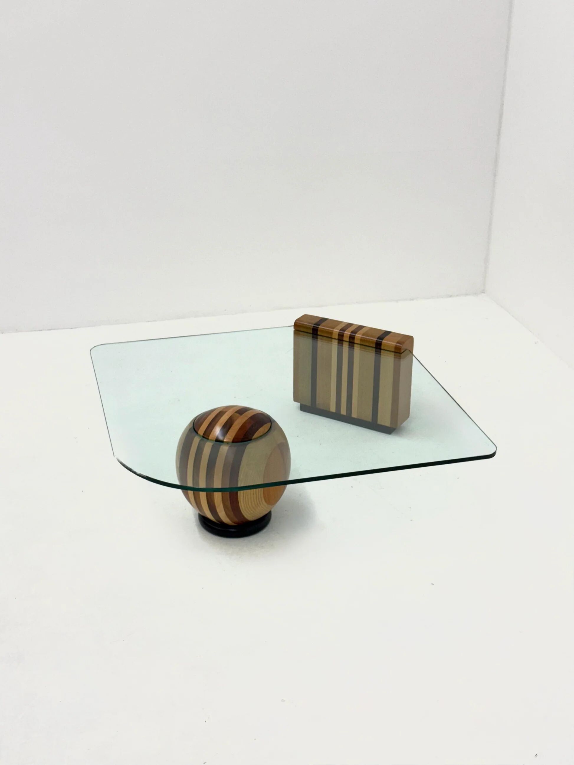 Vintage Metafora coffee table by Massimo & Lella Vignelli for Casigliani