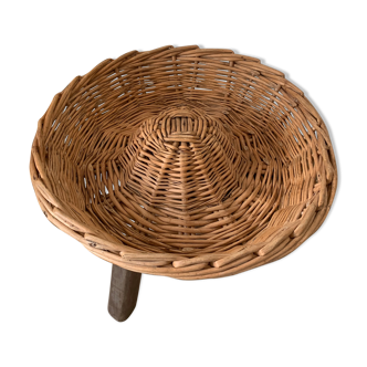 Vintage wicker basket