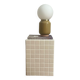 Table d'appoint - beige/blanc