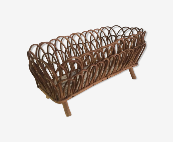 Rattan planter