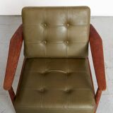 Arne Vodder Lounge Easy Chair FD 164 for France & Søn