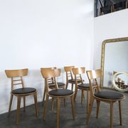 Set of 6 chairs published by Ton.