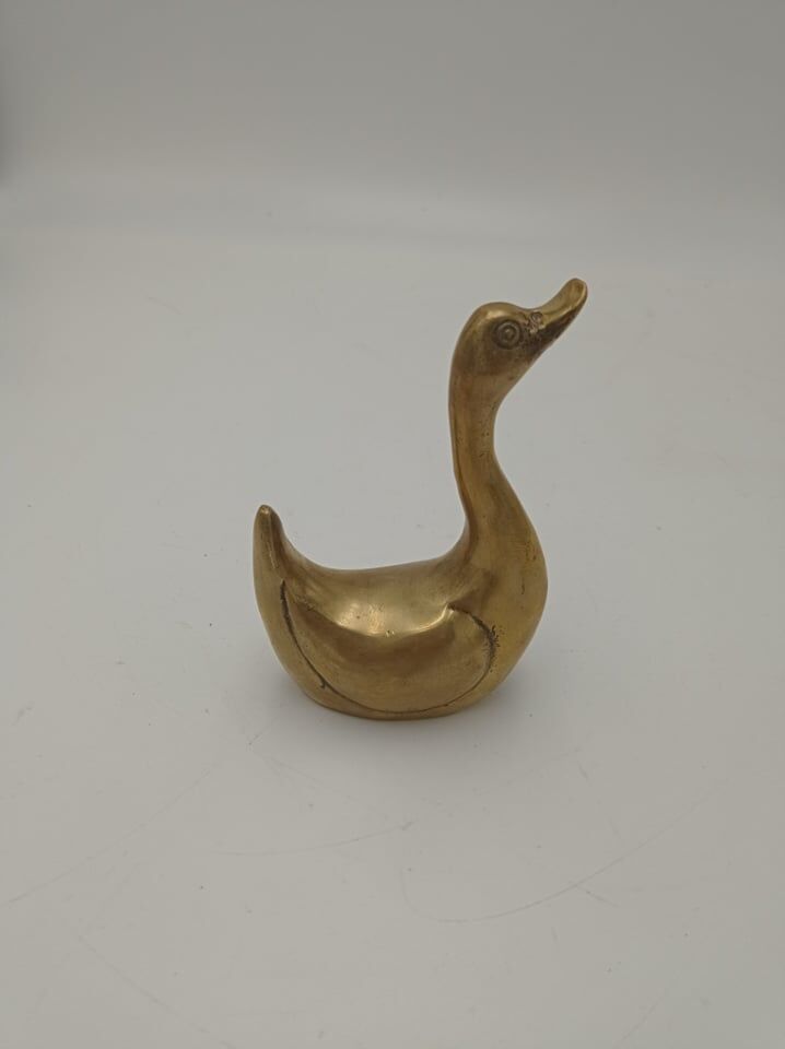Brass swan
