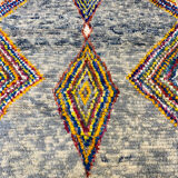 Tapis berbère coloré