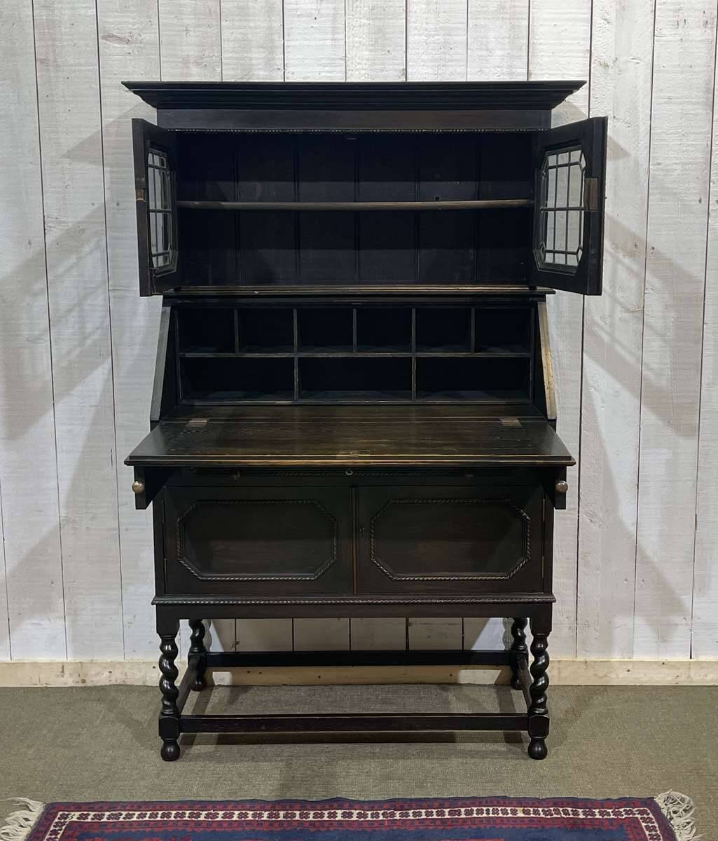 English oak writing desk, early 20th century