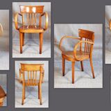 40s bistro-style office chair