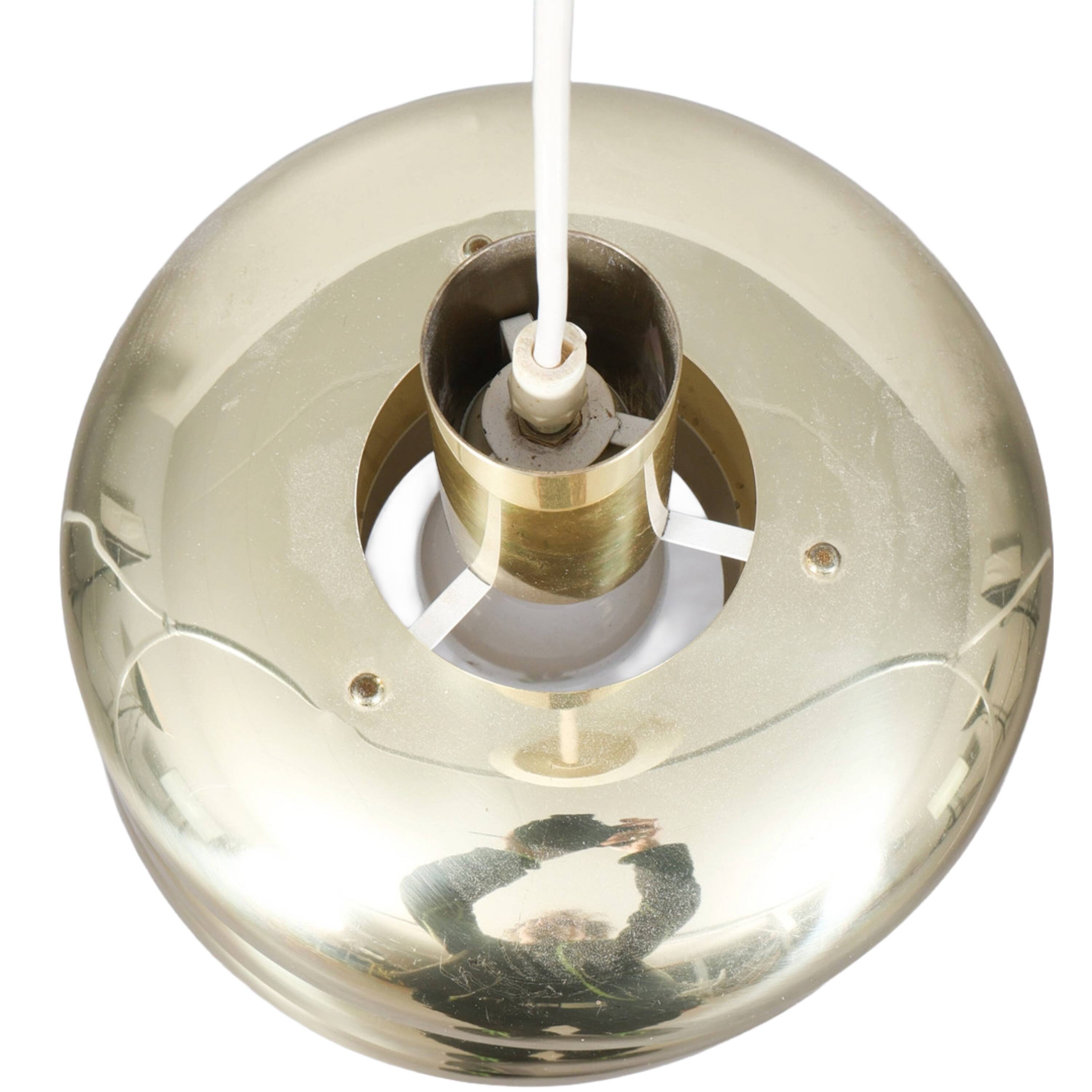 Hans-Agne Jakobsson - Suspension T724 in solid brass - Sweden 1960s