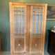 Parisian sandblasted wardrobe