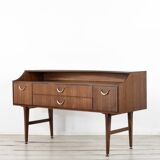 Midcentury Meredew Teak And Brass Sideboard. Vintage Modern / Danish Style / Scandinavian.