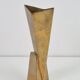 Art Deco Cubist Brass Vase from WMF, 1930s