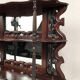 Napoleon III wall mount veined mahogany or violet wood