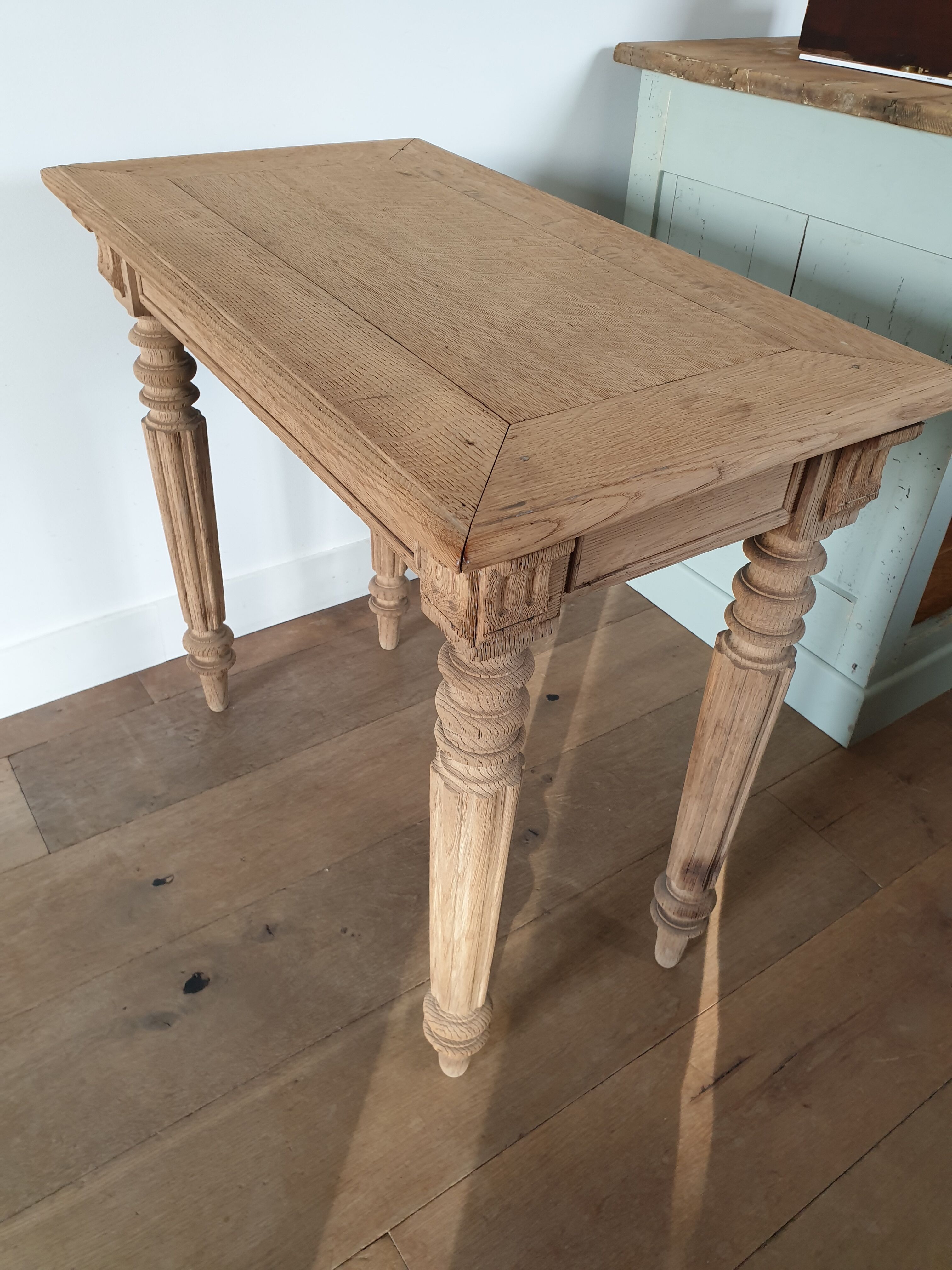 Oak side table