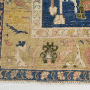5x9 Peach Red Dark Blue Persian Area Rug, 153x290Cm SK 18900
