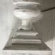 Wooden baluster lamp