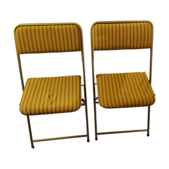 vintage Lafuma folding chairs