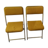 vintage Lafuma folding chairs