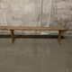 Wooden bench