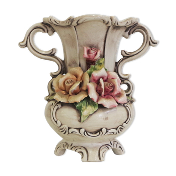 Capodimonte floral jug, 1940