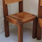 Pair of S11 chairs by Pierre Chapo