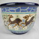 Old pot flowers cache pot mosaic mosaic vintage mosaic flowerpot