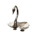 Vintage Maison Binazzi Swan With Shells, 1970s