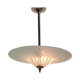 Glass pendant lamp 1930 /art deco/vintage/chandelier palette