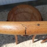 Chaises en rotin et cannage