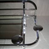 Art Deco wall-mounted coat rack from the 1930s