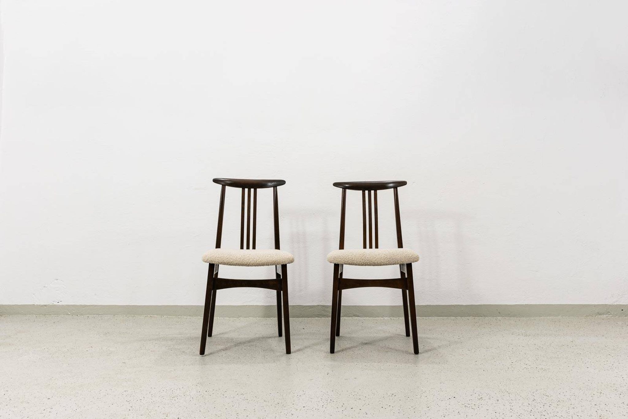 Vintage Dining Chairs Designed By M. Zieliński, 1960's, Set Of 4