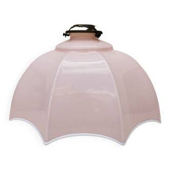 Vintage umbrella pink opaline shade