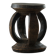 Antique wooden stool hand-carved by the Dogon people of Africa, Wabi-Sabi style, mid-20th century.