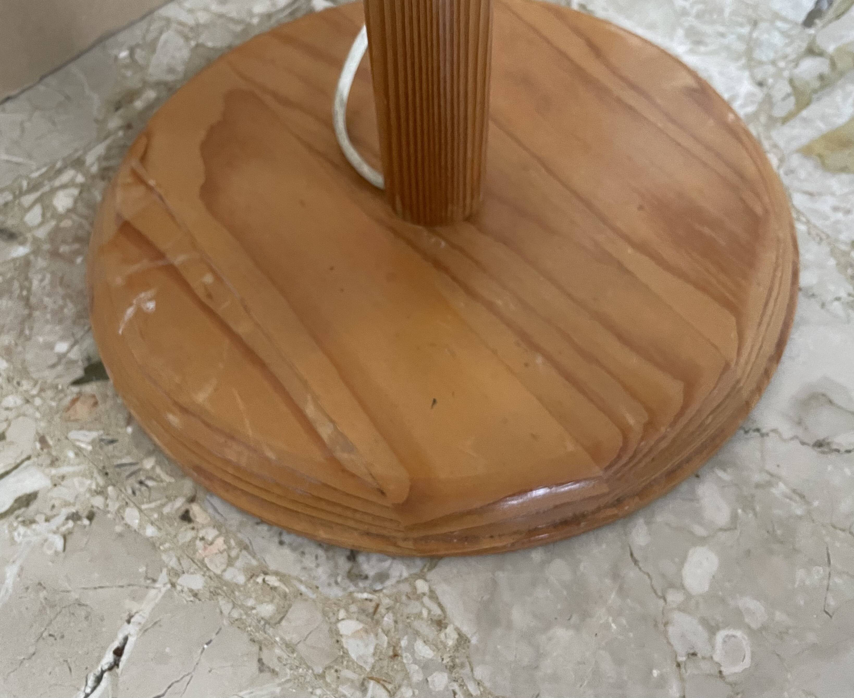 Lampadaire en bois ikea vintage