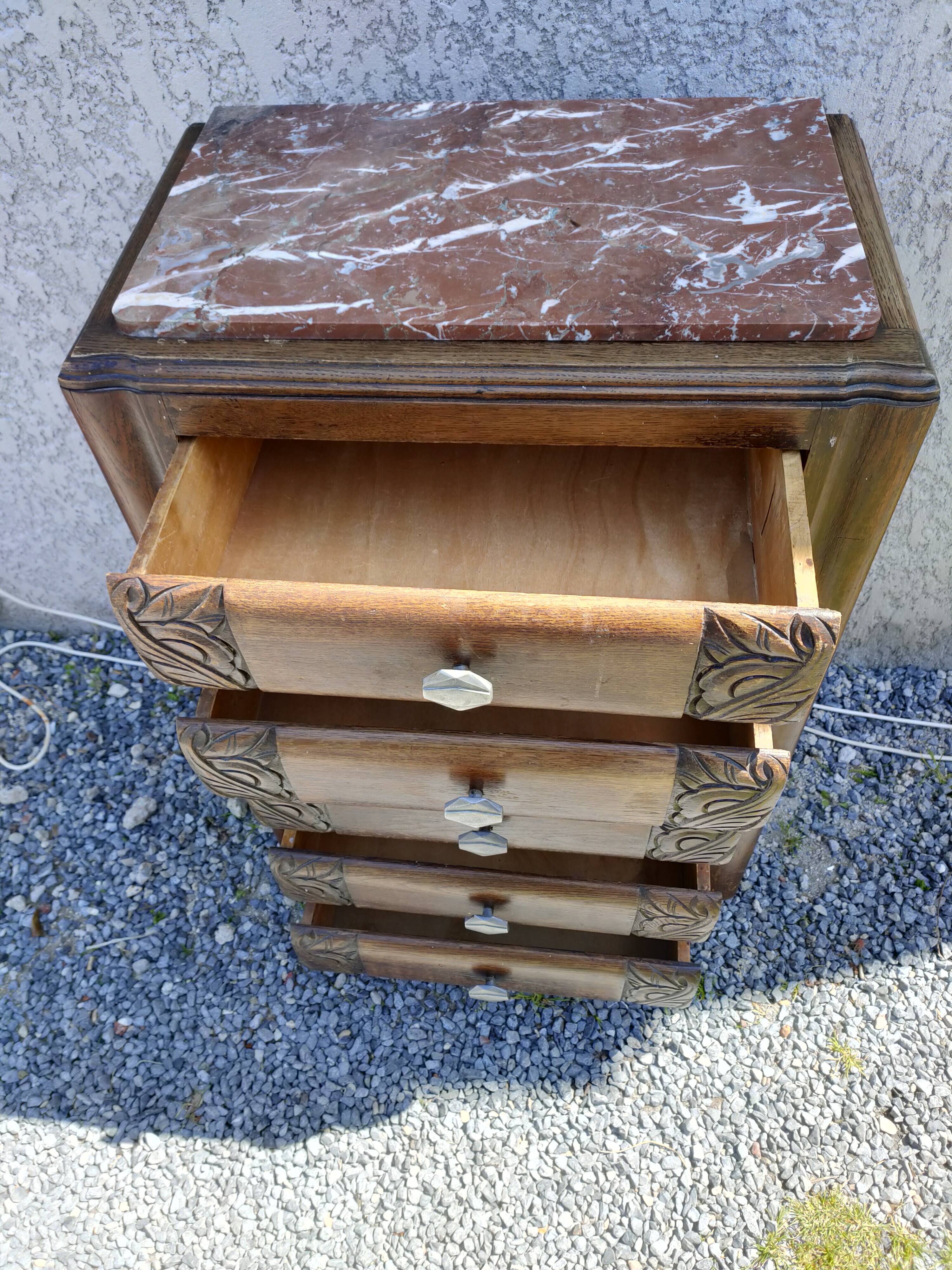 Chifonnier chest of drawers from the years 50