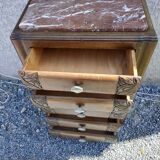 Chifonnier chest of drawers from the years 50