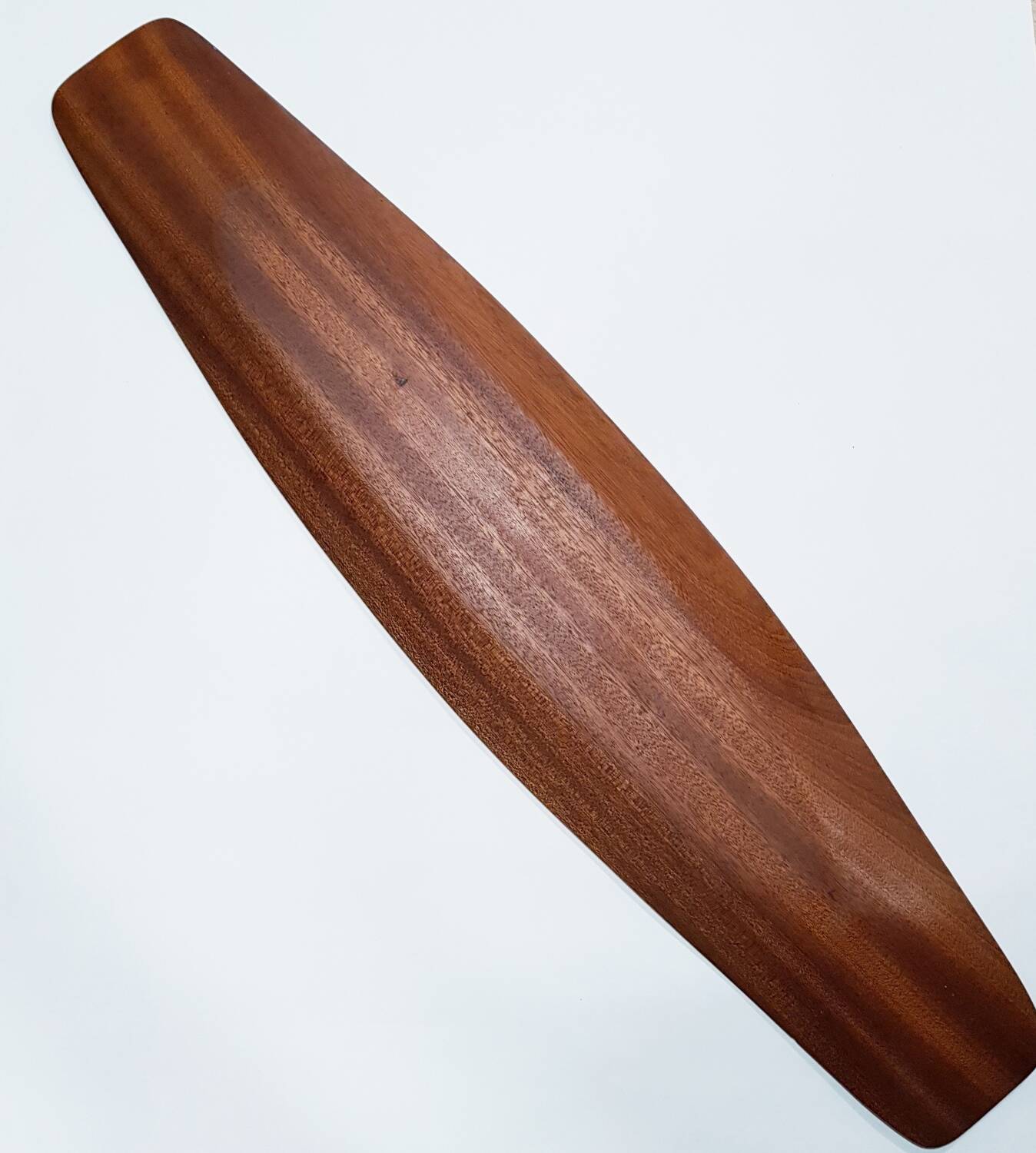 Plateau de console sculpté à la main du milieu du siècle