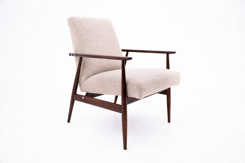 Armchair, model 300-190, designed by H. Lis, Poland, 1960s. After renovation.