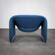 Pair of F598 Groovy chairs by Pierre Paulin for Artifort, Netherlands, 1970s