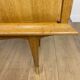 Large mid-century design wooden bedside table