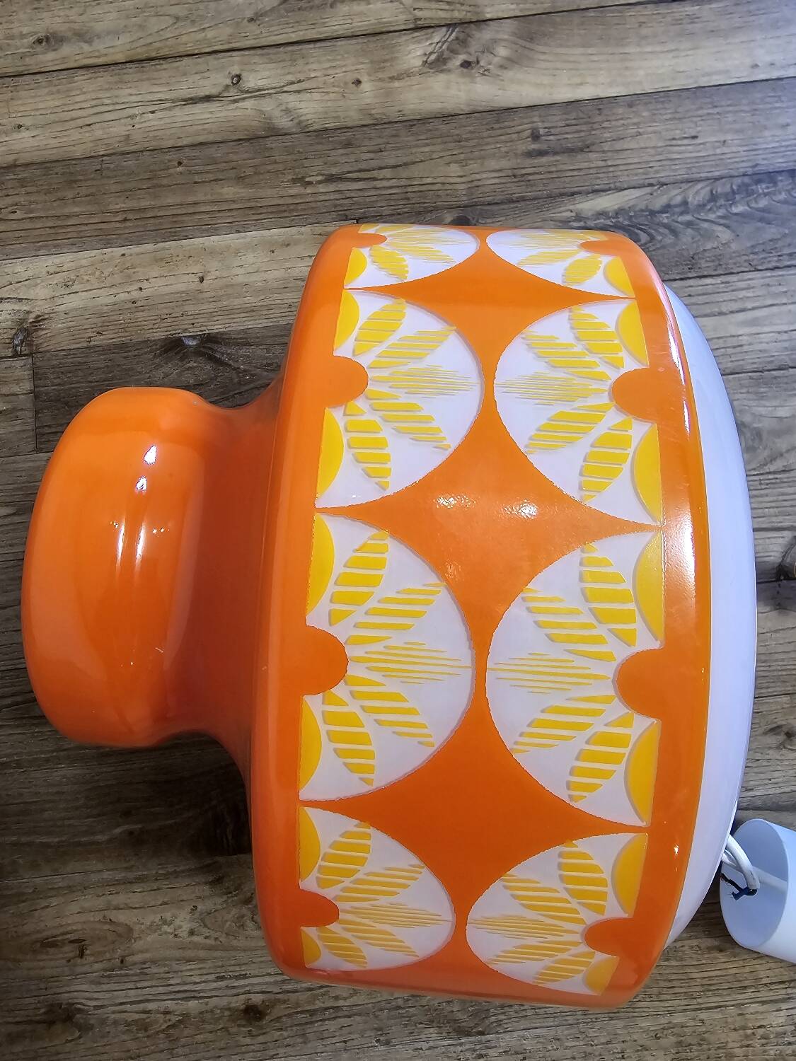 Vintage pendant light.